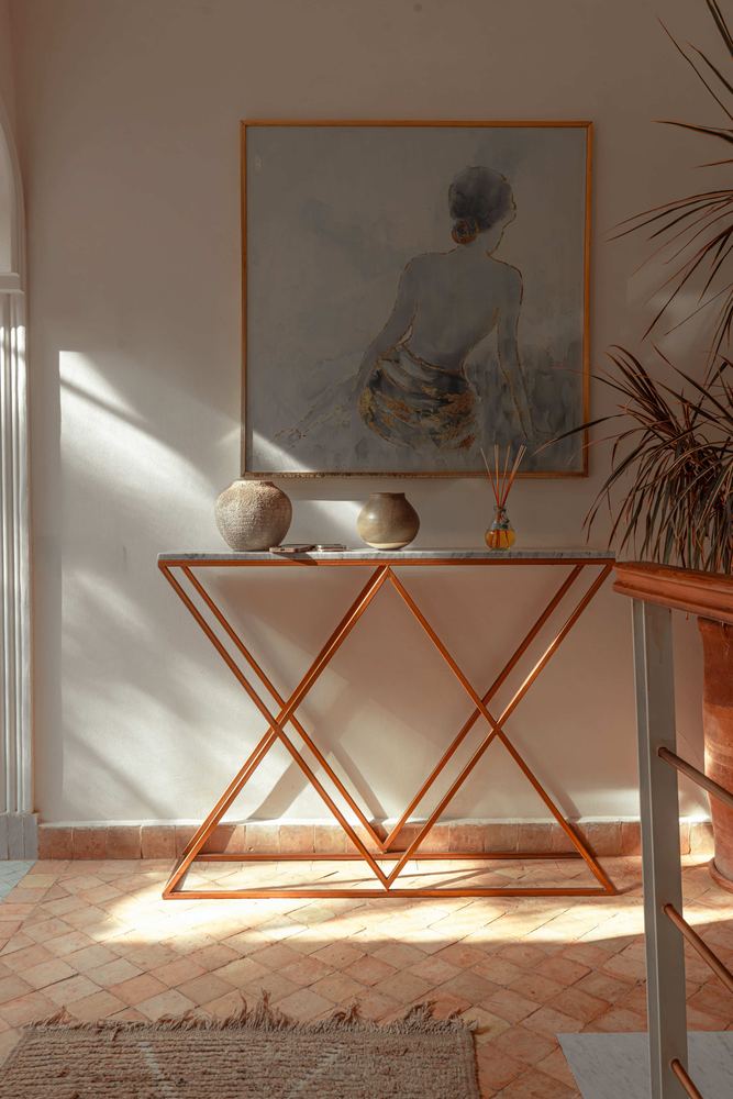 Console et lumière douce